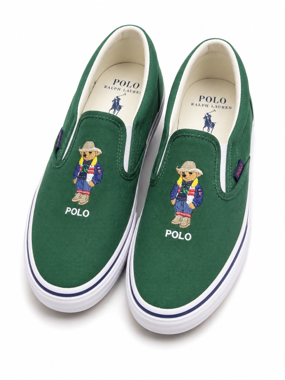 POLO RALPH LAUREN SLIP ON SZ8 in box